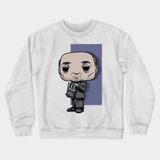 Alfred Hitchcock Cartoon Cute Horror Mysterious Crewneck Sweatshirt